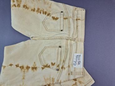 Stretchjeans Gr. 36 Buena Vista gelb/braun gefleckt