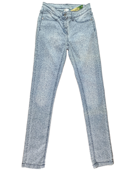 Stretchjeans Gr. 36 Blu Motion blau/grau gefleckt