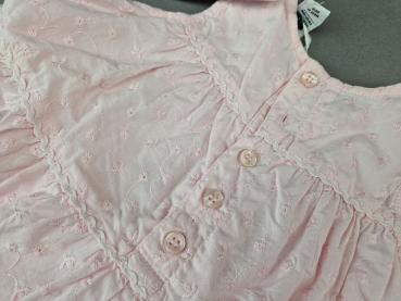 Sommerkleidchen Gr. 86 von H&M rosa mit Spitze