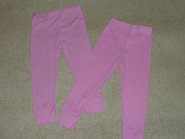 lange Unterhose Gr. 80/86 H&M rosa * Zwillinge "