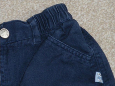 Jeanshose Gr. 74/80 dunkelblau