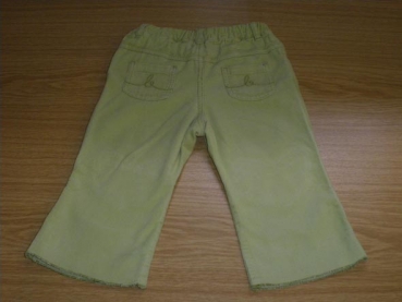 Cordhose Gr. 74/80 H&M hellgrün