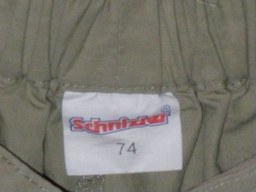 Sommerhose Gr. 74 Schnitzler oliv