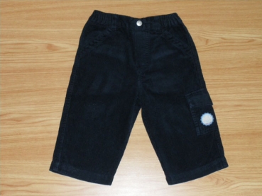 Cordhose Gr. 74 Twinnies dunkelblau