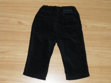 Feincordhose Gr. 74 H&M schwarz