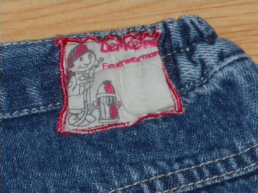 Jeans Gr. 74 Topolino kleiner Feuerwehrmann