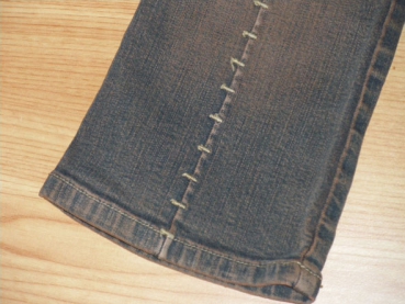 Stretchjeans Gr. 98/104 Palomino mit Gürtel braun