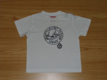 T-Shirt Gr. 74/80 Esprit weiß mit Schiff