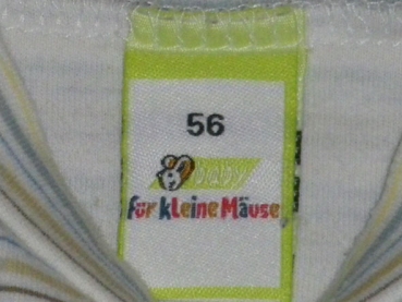 Ringelshirt Gr. 56 für kleine Mäuse blau/oliv/gelb