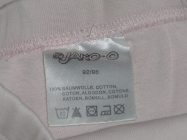 Unterhose Gr. 92/98 Jako-o rosa und weiß