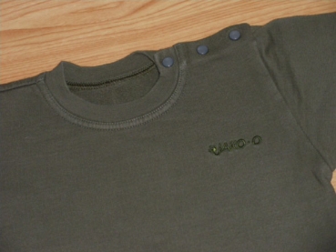 Sweatshirt Gr. 86 Jako-o oliv einfarbig