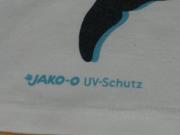 T-shirt Gr. 68/74 Jako-o weiß UV Schutz und Delfin