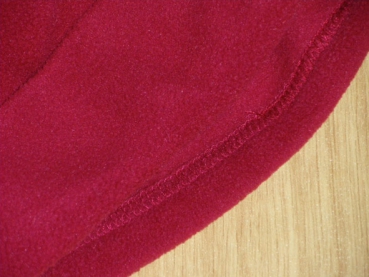 Fleecejacke Gr. 74/80 Aldi mit Mütze rot