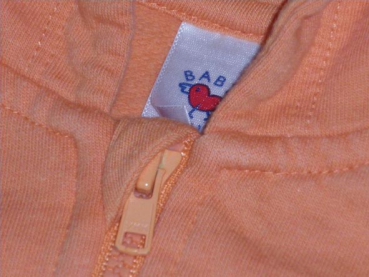 Sweatjacke Gr. 68 C&A orange