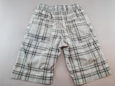 Sommerhose Gr. 122/128 H&M grau kariert kurz