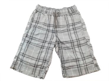 Sommerhose Gr. 122/128 H&M grau kariert kurz