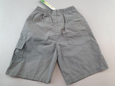 kurze Short Gr. 68/74 dunkelgrau mit Taschen – schick