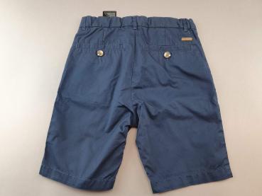 schicke kurze Stoffhose Gr. 128 H&M dunkelblau