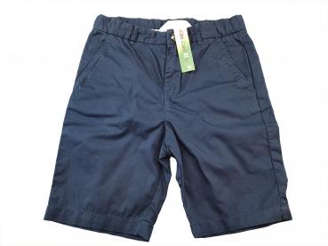 schicke kurze Stoffhose Gr. 128 H&M dunkelblau