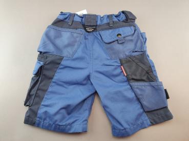 Arbeitshose kurz Gr. 122/128 Engelbert Strauss blau/schwarz