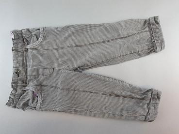 robuste Jeans Gr. 80/86 s.Oliver braun kleinkariert