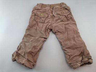 Thermohose Gr. 86 H&M braun mit Stickereien