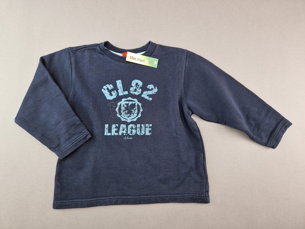 Sweatshirt Gr. 116 s.Oliver dunkelblau GL 82 League