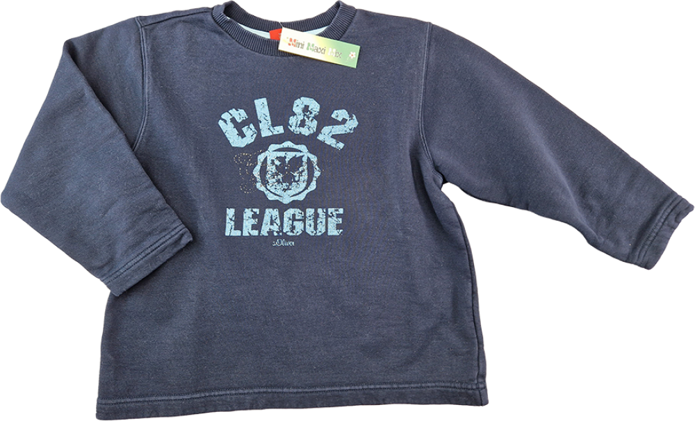 Sweatshirt Gr. 116 s.Oliver dunkelblau GL 82 League