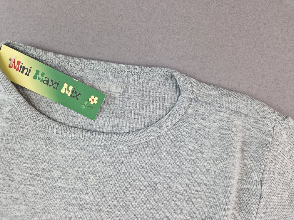 Langarmshirt Gr. 128 Jako-o Basic hellgrau