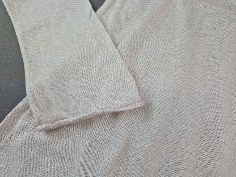 Langarmshirt schick Gr. 140 Lisa Rose zartrosa gestrickt Boutique