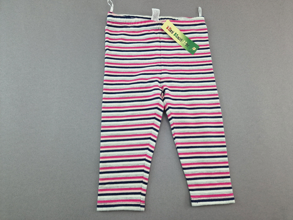 Ringelleggins Gr. 74 babyclub grau/rosa/schwarz