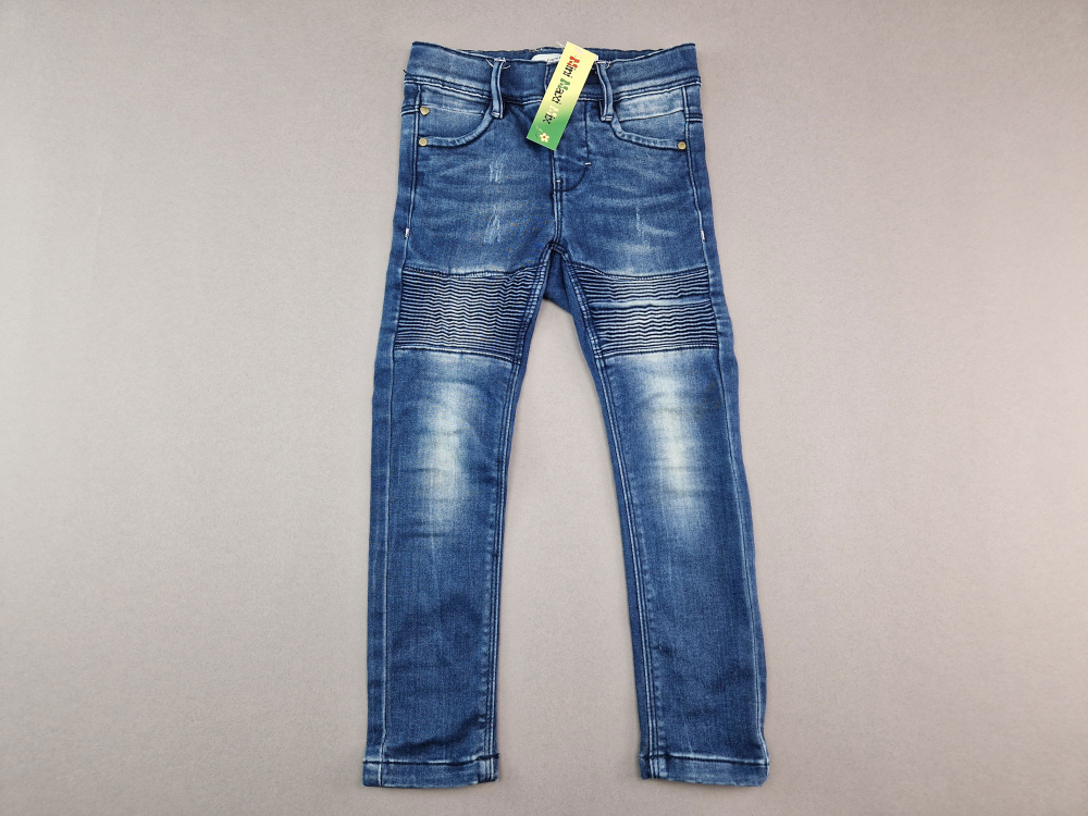 schmale Stretchjeans Gr. 104 name it dunkelblau lang