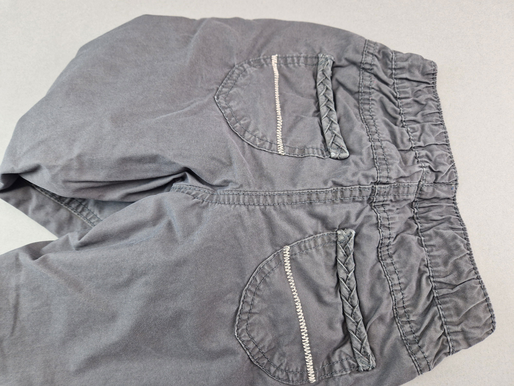 Thermomhose Gr. 98/104 Palomino dunkelgrau/rosa