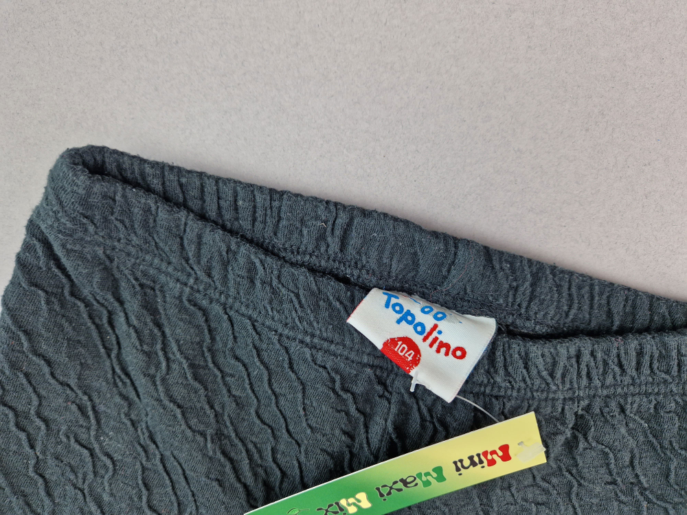 Strukturleggins Gr. 98/104 Topolino schwarz