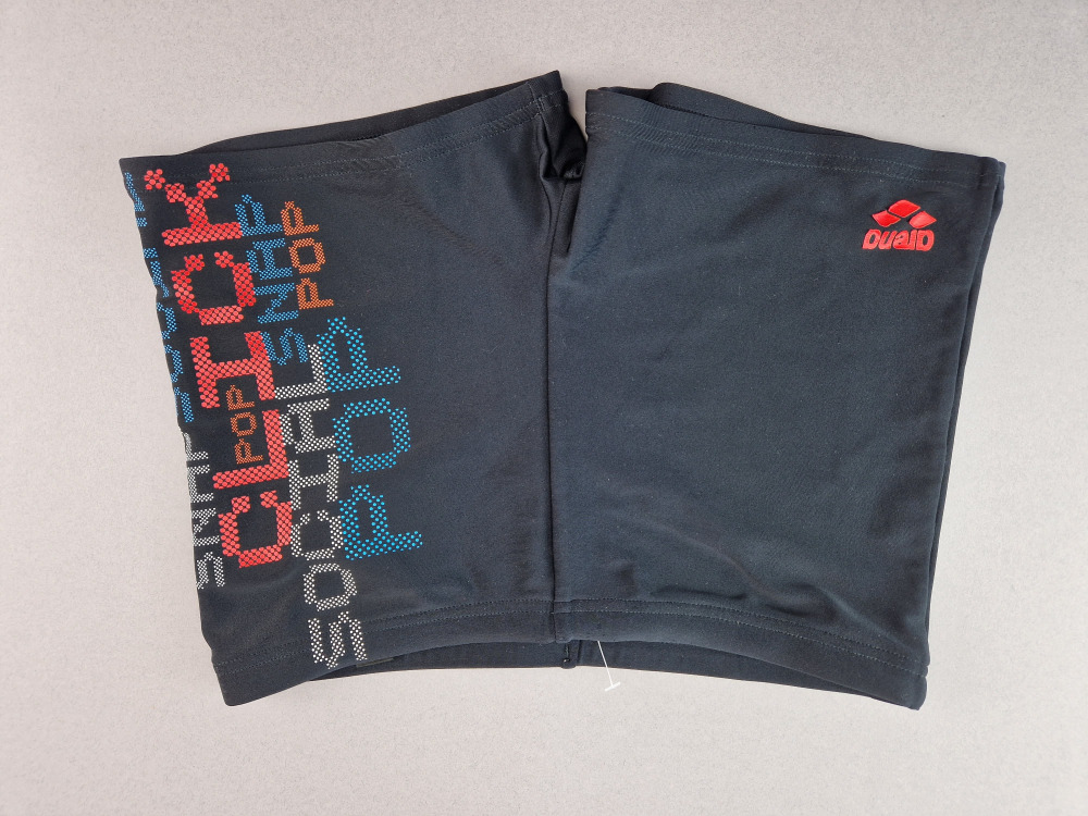Badehose Gr. 158/164 arena schwarz Kordelzug