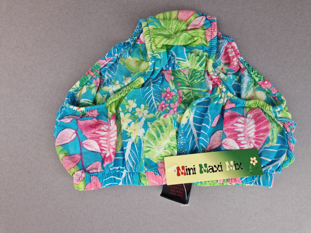 Sommerhöschen Gr. 80 bunt mit Rüschen