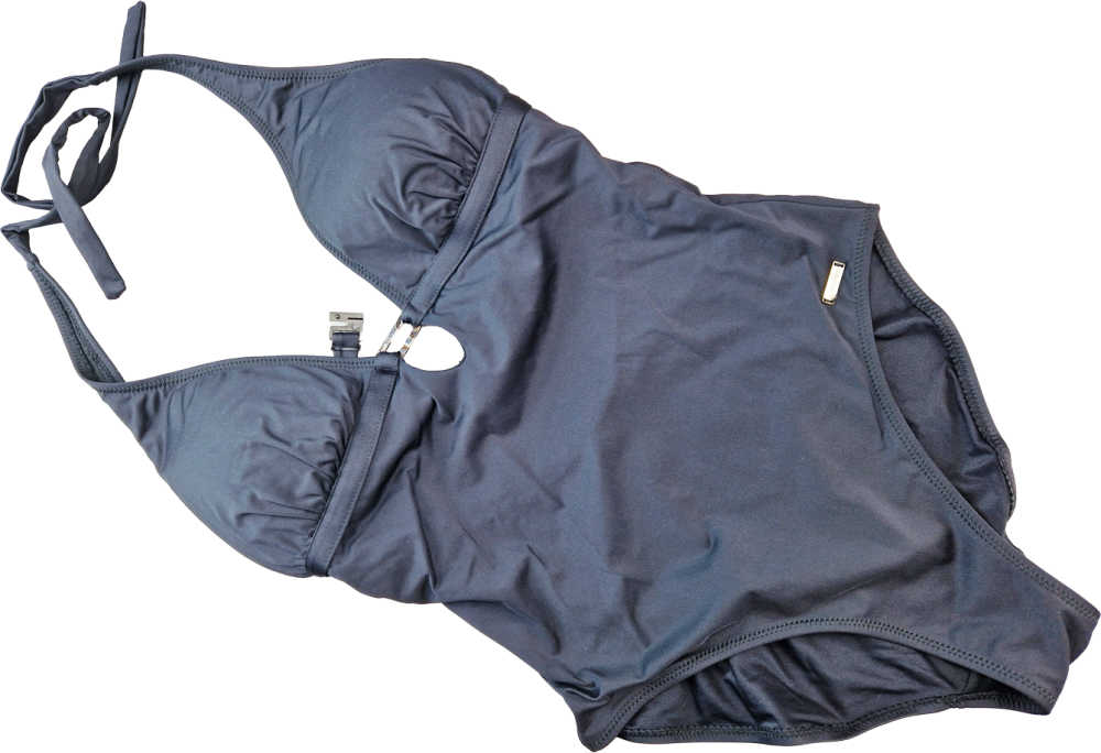 Badeanzug Gr. 38 marie claire paris schwarz zum Binden