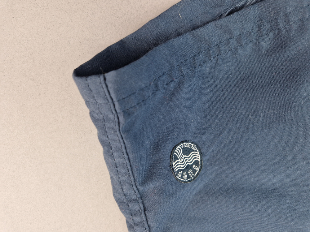 Badeshort Gr. 50/52 dunkelblau mit Kordelzug