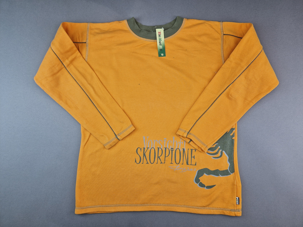 Sweatshirt Gr. 152/158 Jako-o orange Skorpion