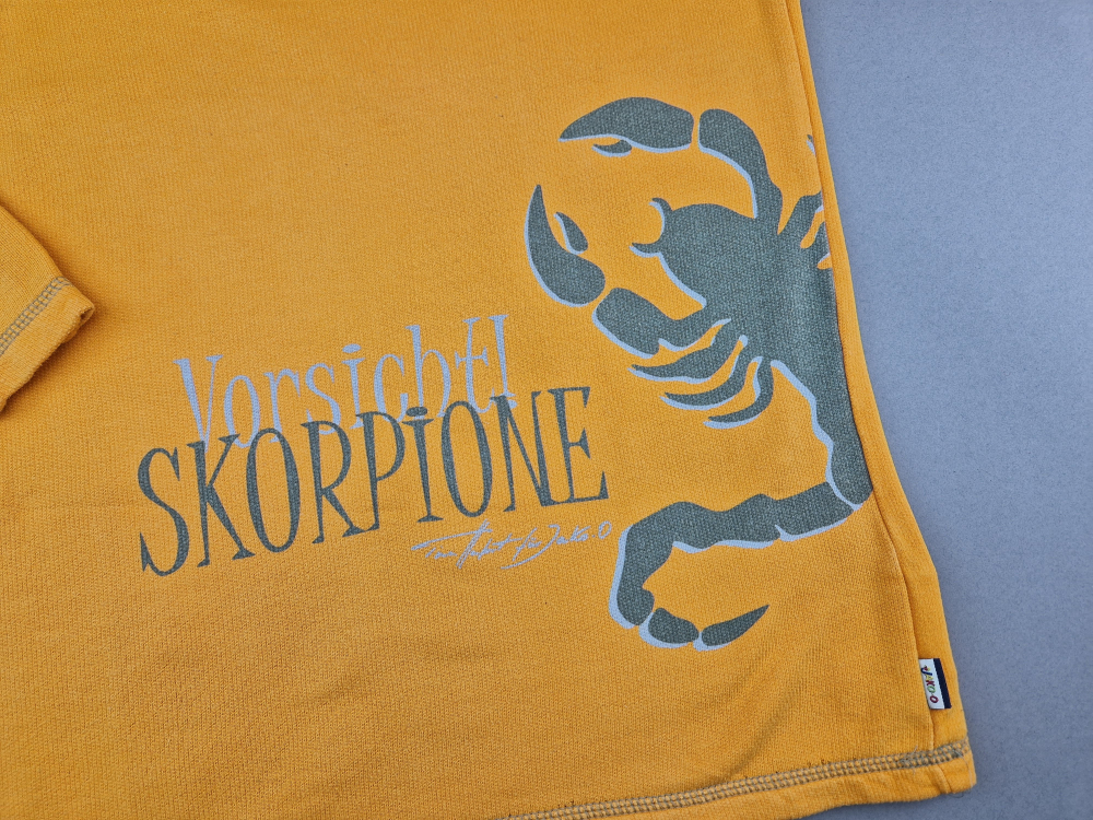 Sweatshirt Gr. 152/158 Jako-o orange Skorpion