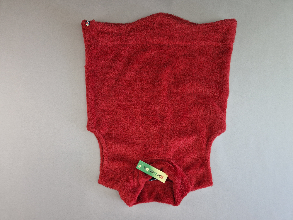 Kuschelfleeceweste Gr. 128 Jako-o bordeaux rot