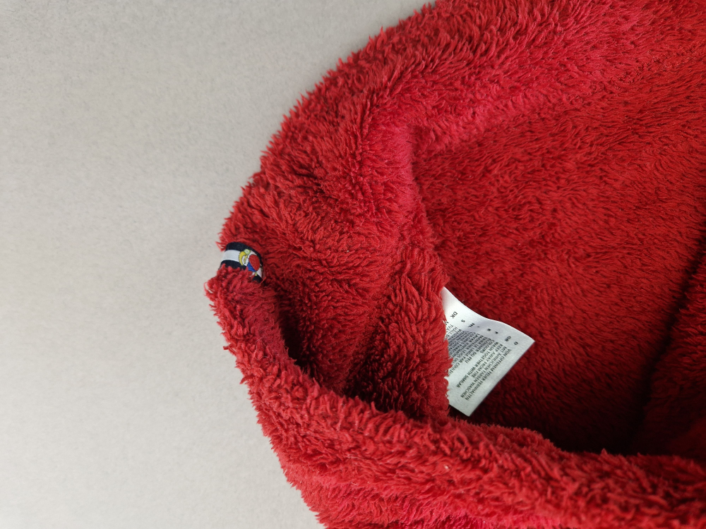 Kuschelfleeceweste Gr. 128 Jako-o bordeaux rot