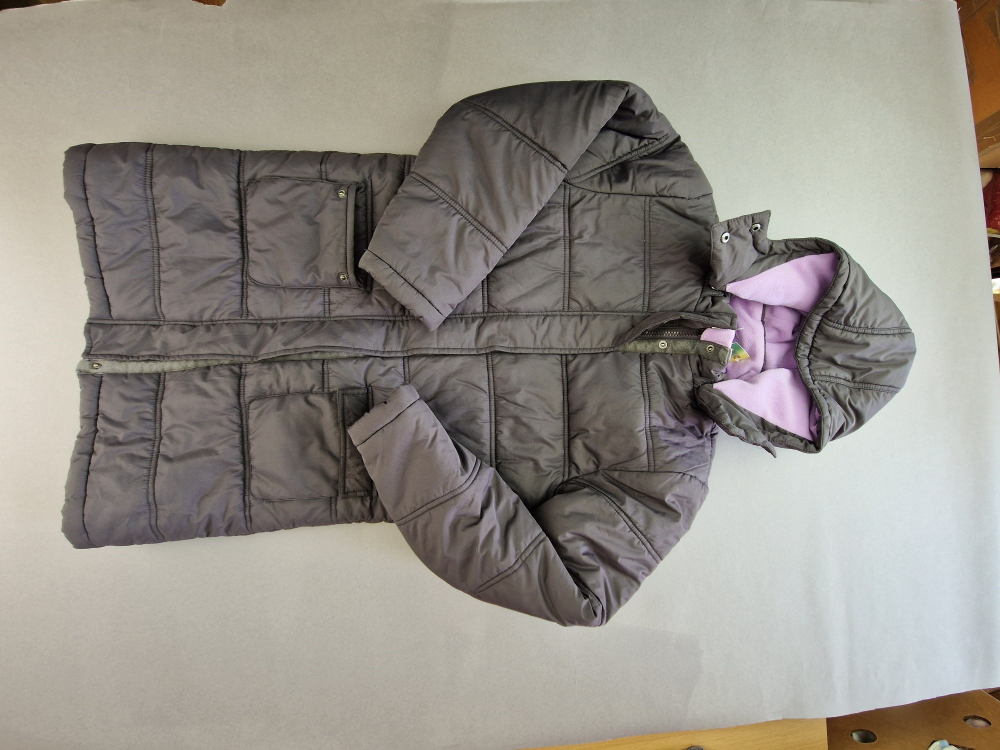 Wintersteppjacke Gr. 152 TCM bordeaux flieder leicht Mantel