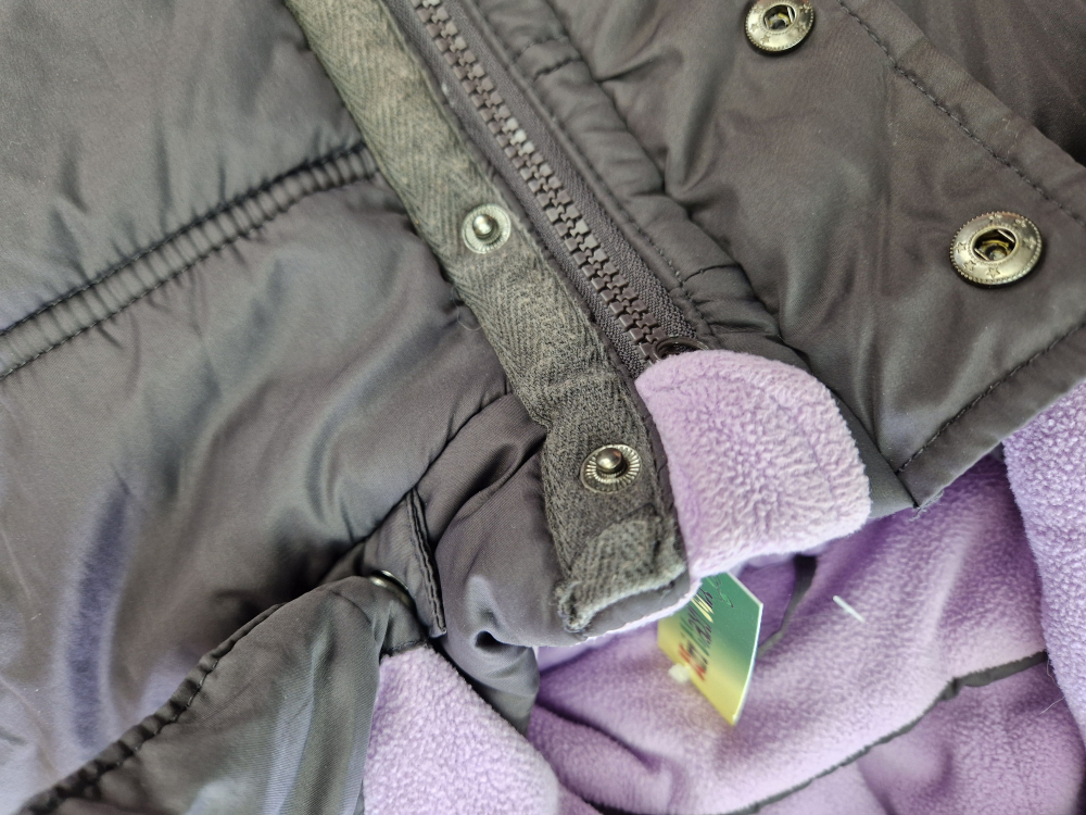 Wintersteppjacke Gr. 152 TCM bordeaux flieder leicht Mantel