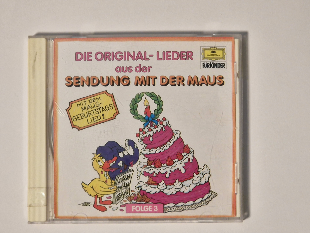 CD – Die Original-Lieder aus der Sendung mit der Maus