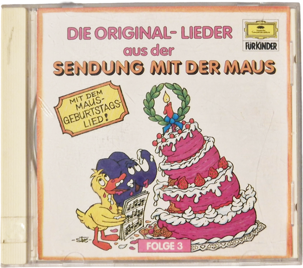CD – Die Original-Lieder aus der Sendung mit der Maus