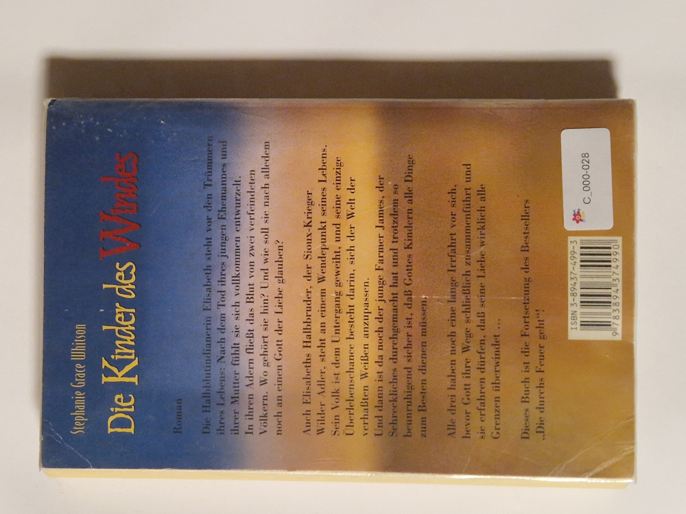 Die Kinder des Windes – Stephanie Grace Whitson