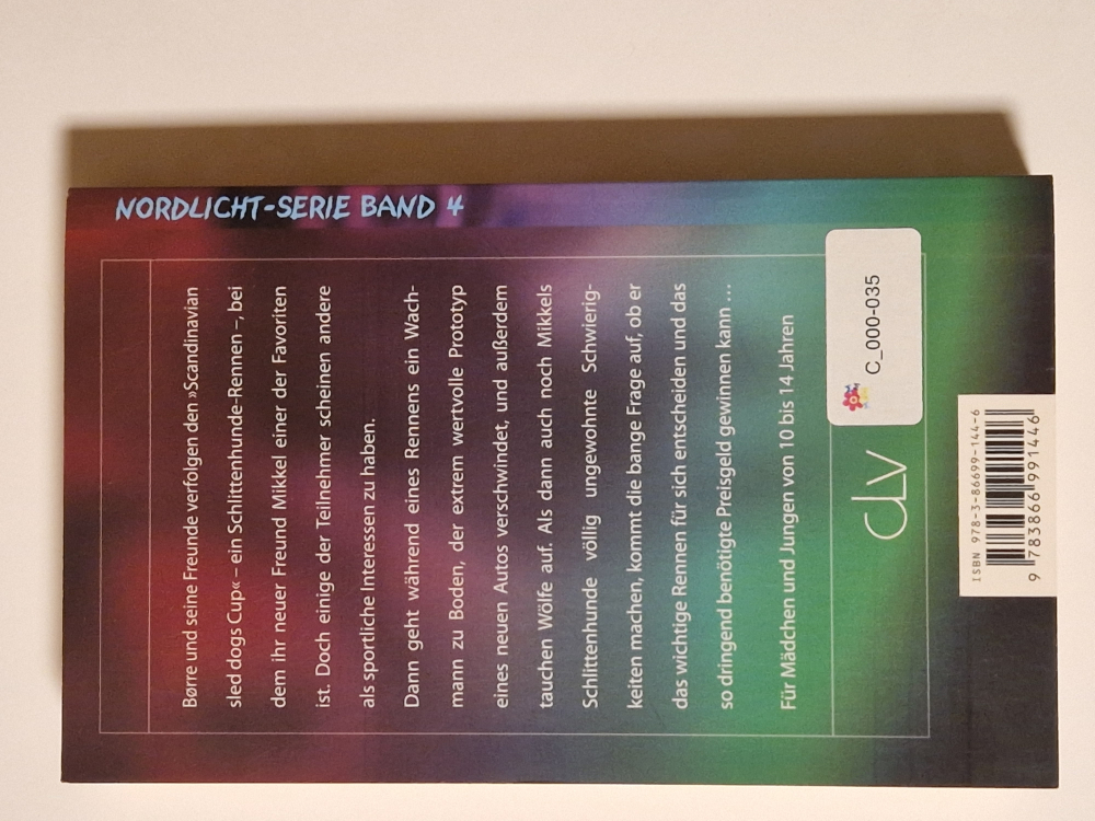 Borre und das Wolfshundtrio – Nordlichtserie Band 4 -  Holger Klaewer