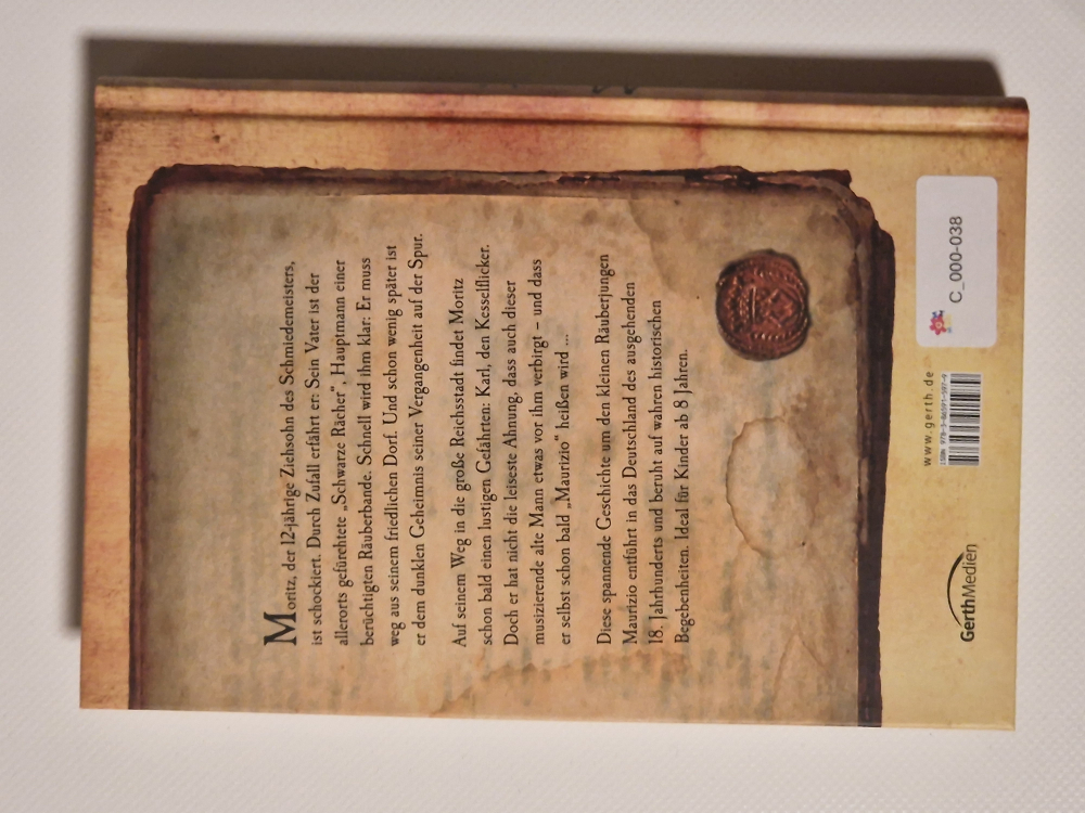 Maurizio – Im Schatten des schwarzen Rächers – Monika Dockter