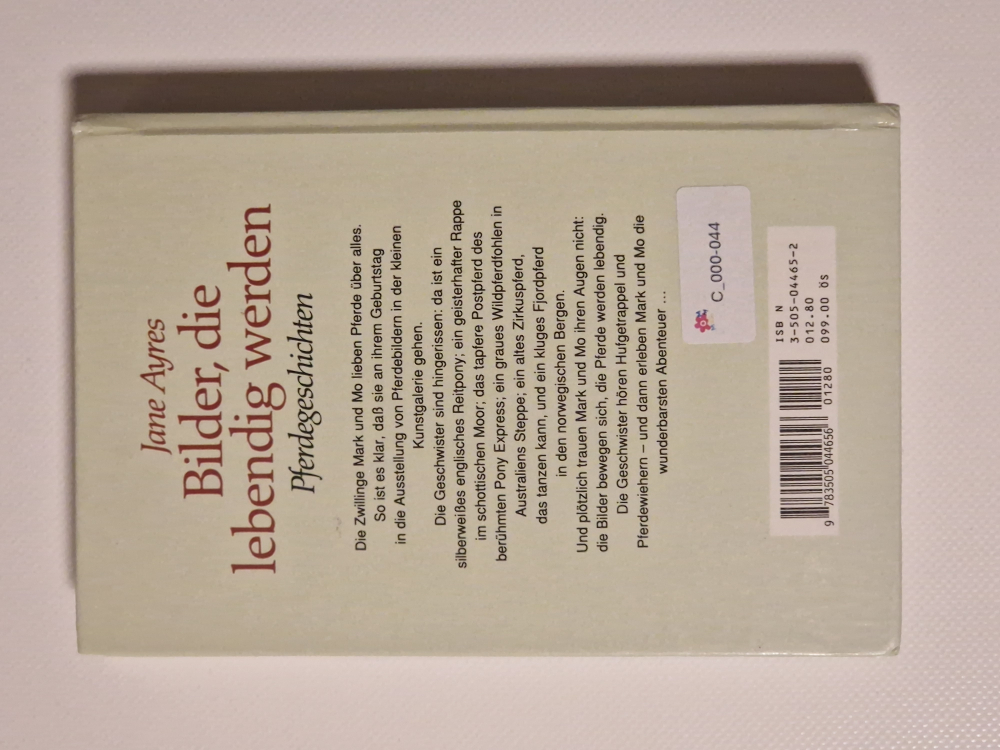 Bilder, die lebendig werden – Pferdegeschichten – Jane Ayres